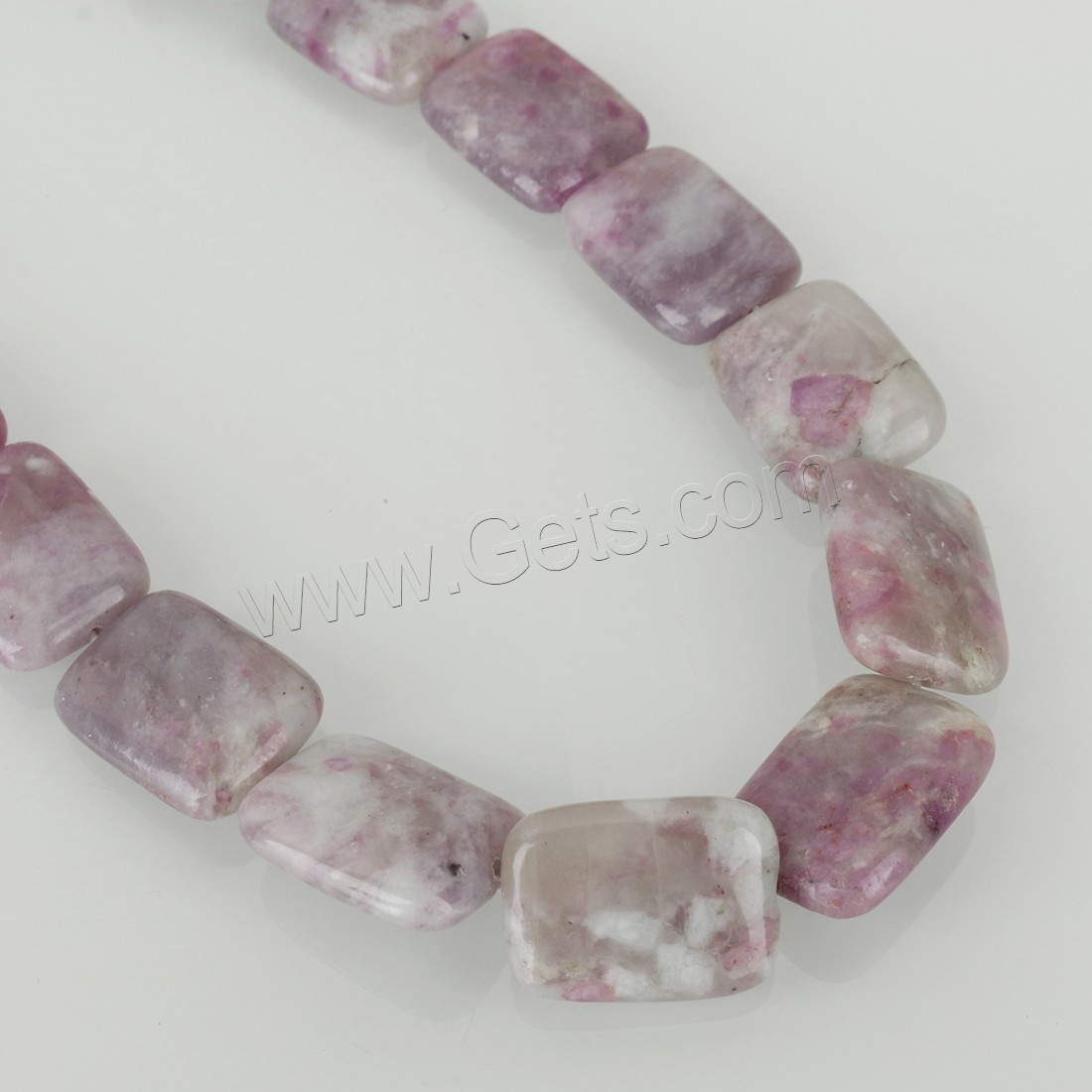 Natural Tourmaline Beads, Rectangle, different size for choice, pink, Hole:Approx 2mm, Length:Approx 16 Inch, Sold By Strand