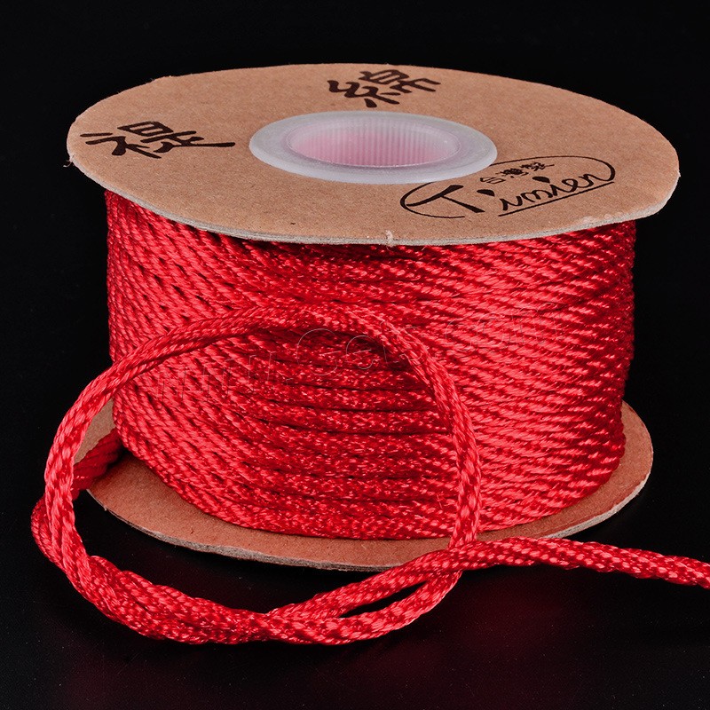 Polyamide Cord, with paper spool, different size for choice, more colors for choice, Approx 25m/Spool, Sold By Spool