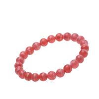 Bracelet Rhodonite, unisexe & normes différentes pour le choix & protection contre les radiations, rose, 18cm, Vendu par PC