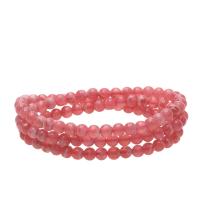 Bracelet Rhodonite, bijoux de mode & unisexe & normes différentes pour le choix, rose, 18cm, Vendu par PC