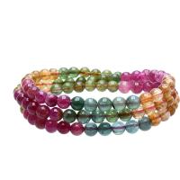 Bracelet de tourmaline, bijoux de mode & normes différentes pour le choix & pour femme, multicolore, Vendu par PC