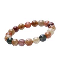 Rutilated Quartz Bracelet, fashion jewelry & Unisex multi-colored, 18cm 