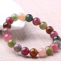 Bracelet de tourmaline, bijoux de mode & normes différentes pour le choix & pour femme, multicolore, 18cm, Vendu par PC