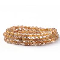 Rutilated Quartz Bracelet, fashion jewelry & Unisex 18cm 