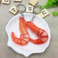 Resin Key Chain, with Zinc Alloy, fashion jewelry & Unisex 6.5cmx4cm   4.5cm,3.5cm 