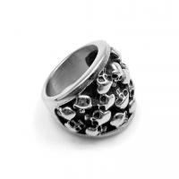 Titanium Steel Finger Ring, for man, 12mmx6mm 