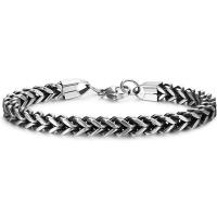 Titan Edelstahl Armband / Armreif, Titanstahl, für den Menschen, 22cmx6mm, verkauft von PC