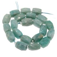 Perles amazonite, facettes, blue ciel, 16*11.5mm Environ 1mm, Environ Vendu par brin