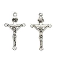 Zinc Alloy Cross Pendants, Crucifix Cross, plated Approx 1.6mm, Approx 