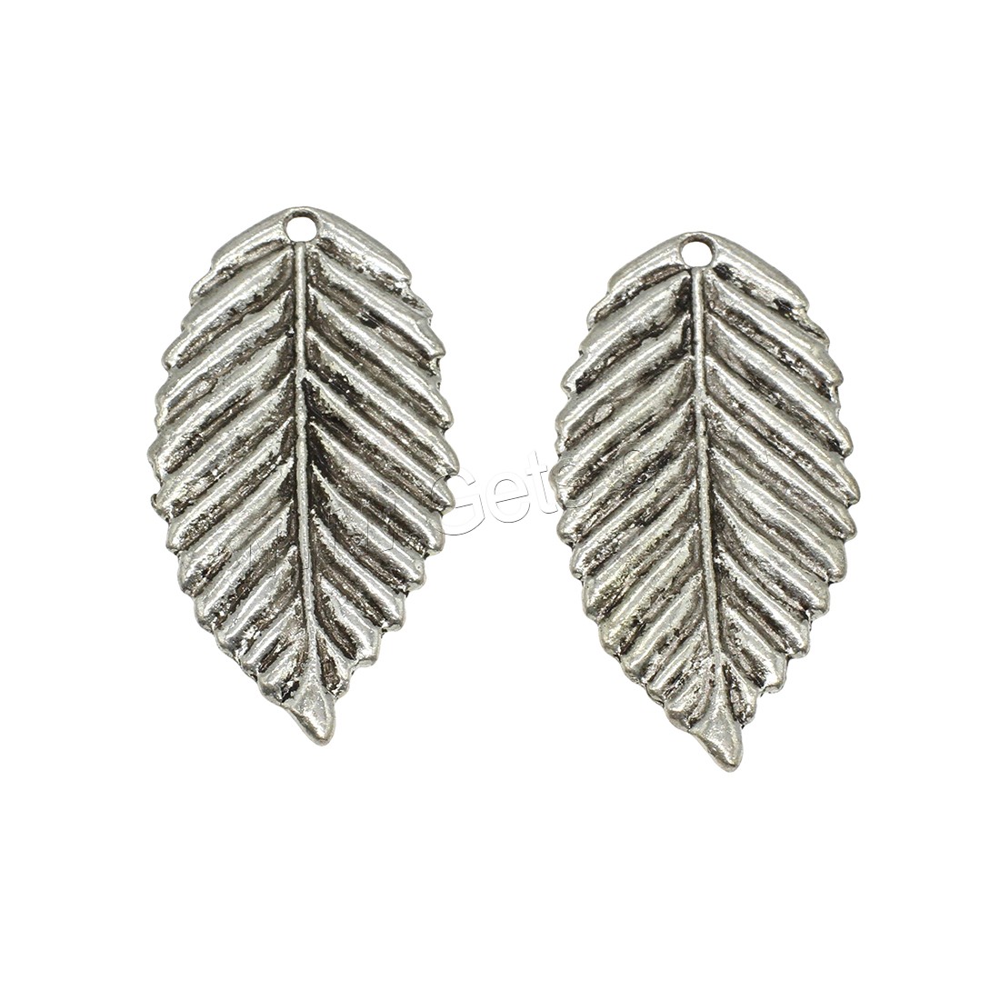 Zinc Alloy Leaf Pendants, plated, more colors for choice, 26.5x50.5x1.7mm, Hole:Approx 2.5mm, Approx 147PCs/KG, Sold By KG