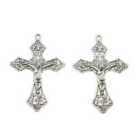 Zinc Alloy Cross Pendants, Crucifix Cross, plated Approx 2mm, Approx 