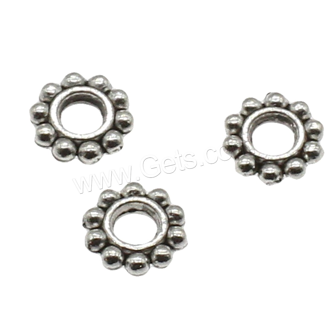 Zinc Alloy Spacer Beads, plated, more colors for choice, 6x1.5mm, Hole:Approx 2.4mm, Approx 5000PCs/KG, Sold By KG