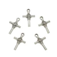 Zinc Alloy Cross Pendants, plated Approx 2mm, Approx 