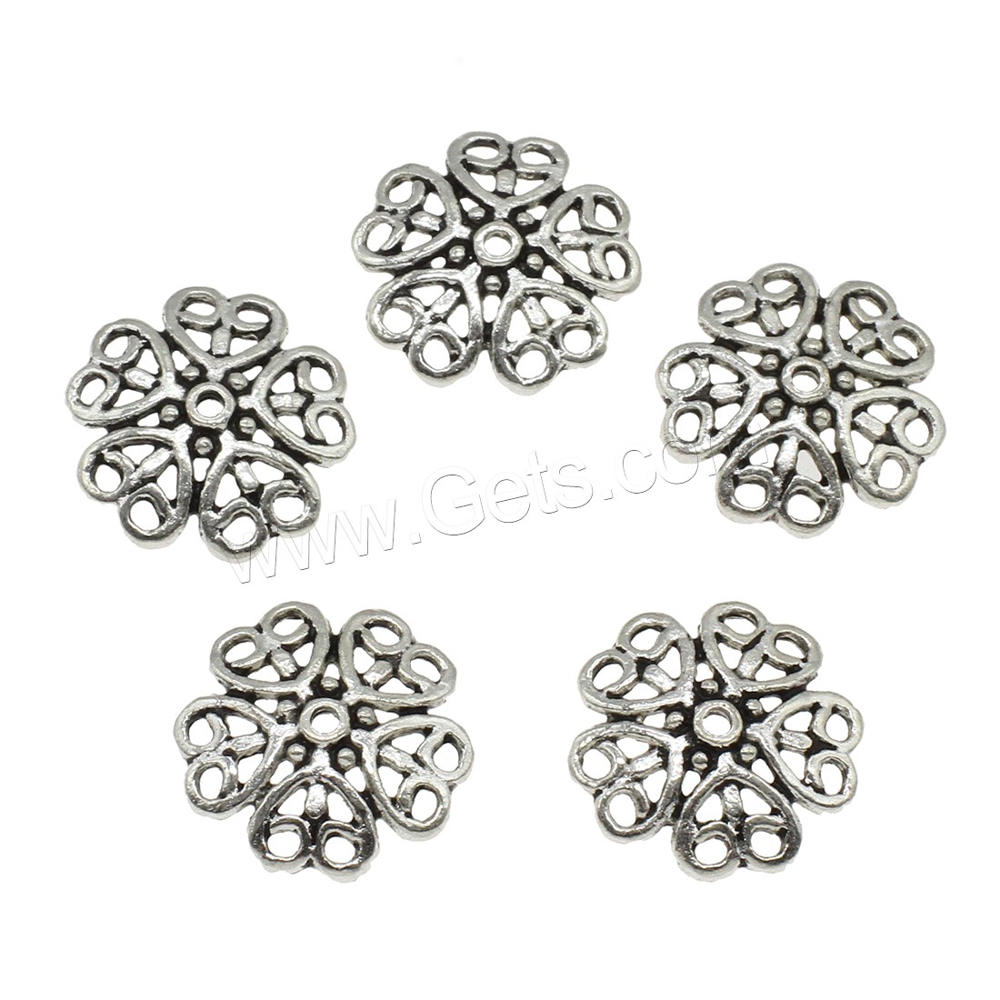 Zinc Alloy Bead Caps, plated, hollow, more colors for choice, 18x3.5mm, Hole:Approx 1.5mm, Approx 588PCs/KG, Sold By KG