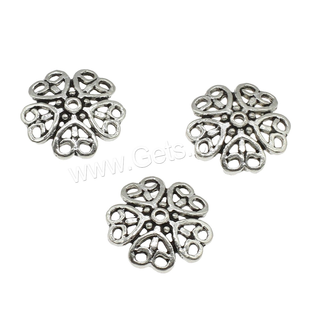 Zinc Alloy Bead Caps, plated, hollow, more colors for choice, 18x3.5mm, Hole:Approx 1.5mm, Approx 588PCs/KG, Sold By KG