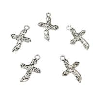 Zinc Alloy Cross Pendants, plated Approx 2mm, Approx 