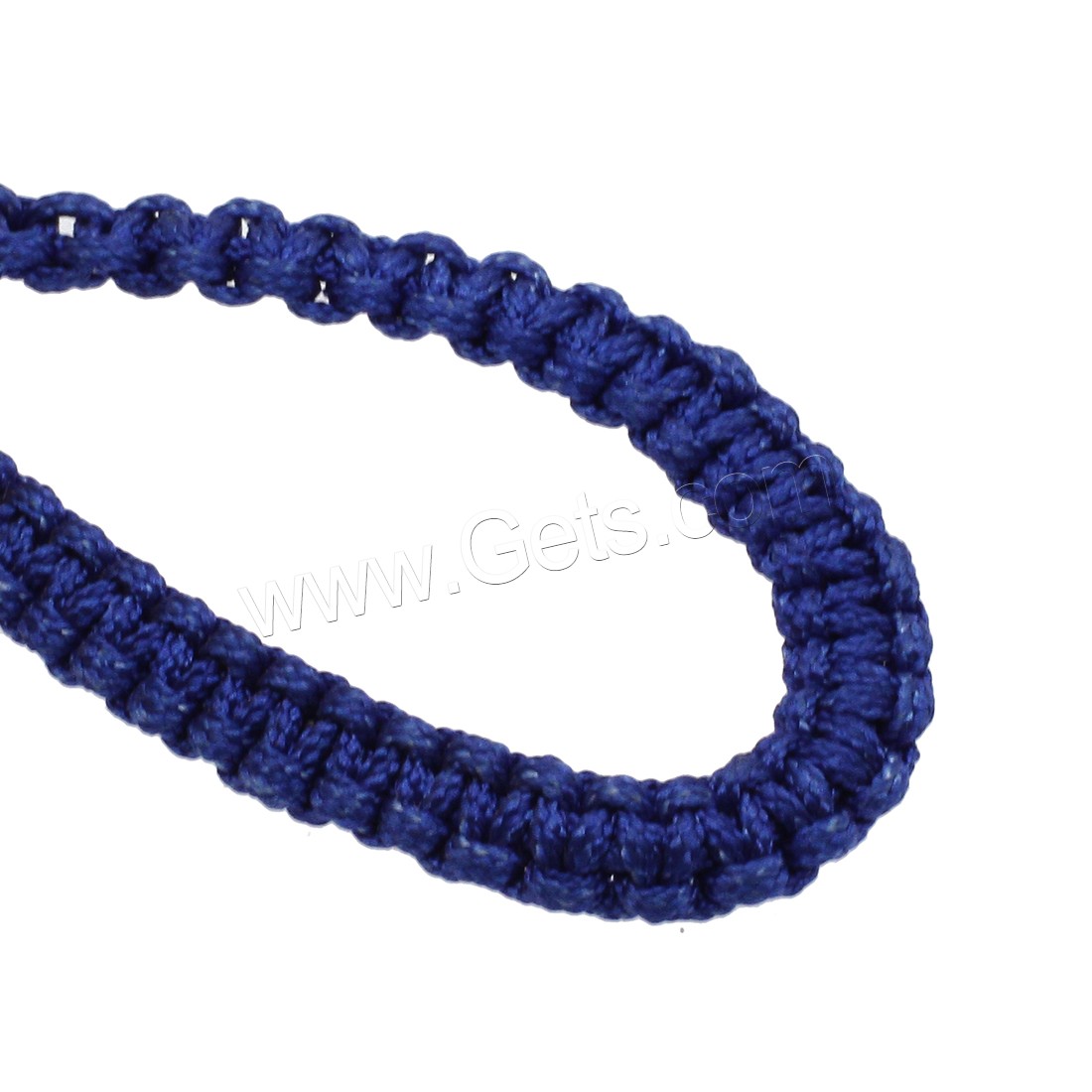 Nylon Armband-Cord, mit Messing, keine, 152*6*3mm, Bohrung:ca. 2.7mm, 10StrangStrang/Menge, verkauft von Menge