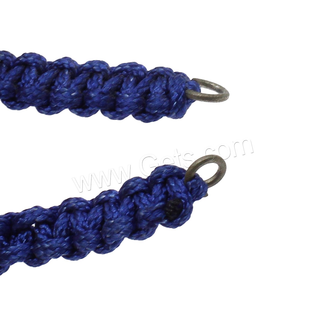 Nylon Armband-Cord, mit Messing, keine, 152*6*3mm, Bohrung:ca. 2.7mm, 10StrangStrang/Menge, verkauft von Menge