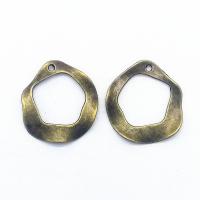 Zinc Alloy Hollow Pendants, antique bronze color plated Approx 1mm 