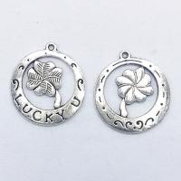 Zinc Alloy Hollow Pendants, antique silver color plated Approx 1mm 