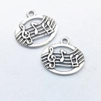 Zinc Alloy Hollow Pendants, antique silver color plated Approx 1mm 