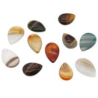 Gemstone Cabochons, Teardrop, random style, 25*18*7mm-30*10*18mm 