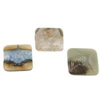 Gemstone Cabochons, Squaredelle, random style 