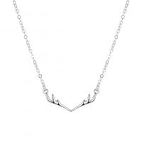 Collier de bijoux en argent , Argent sterling 925, avec 1.96lnch chaînes de rallonge, Plaqué de platine, chaîne ovale & pour femme Environ 15.7 pouce, Vendu par brin