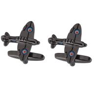 Brass Cufflinks, Airplane, plated, fashion jewelry & for man & enamel 5-10mm 