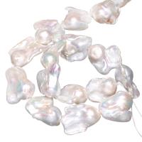 Baroque Cultured Freshwater Pearl Beads, natural, white, 20-30mm Approx 0.8mm Approx 15 Inch 