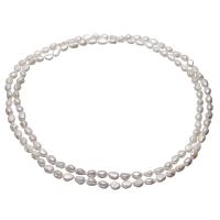 Collier en perles d'eau douce Pull, perle d'eau douce cultivée, riz, naturel, pour femme, plus de couleurs à choisir, 10-15mm Environ 62 pouce, Vendu par brin