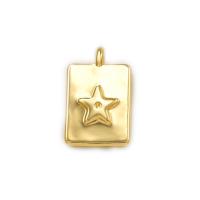 Brass Jewelry Pendants, gold color plated, DIY 