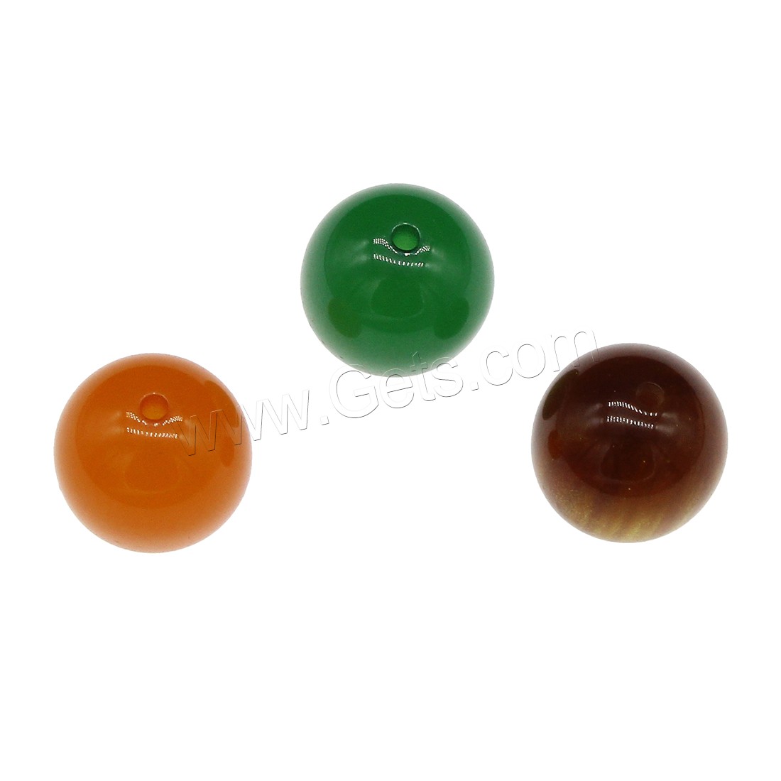 Resin Jewelry Beads, Round, different size for choice, more colors for choice, Sold By Bag