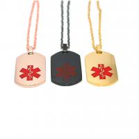 Stainless Steel Pendants, plated, other effects & epoxy gel 22*33mm 