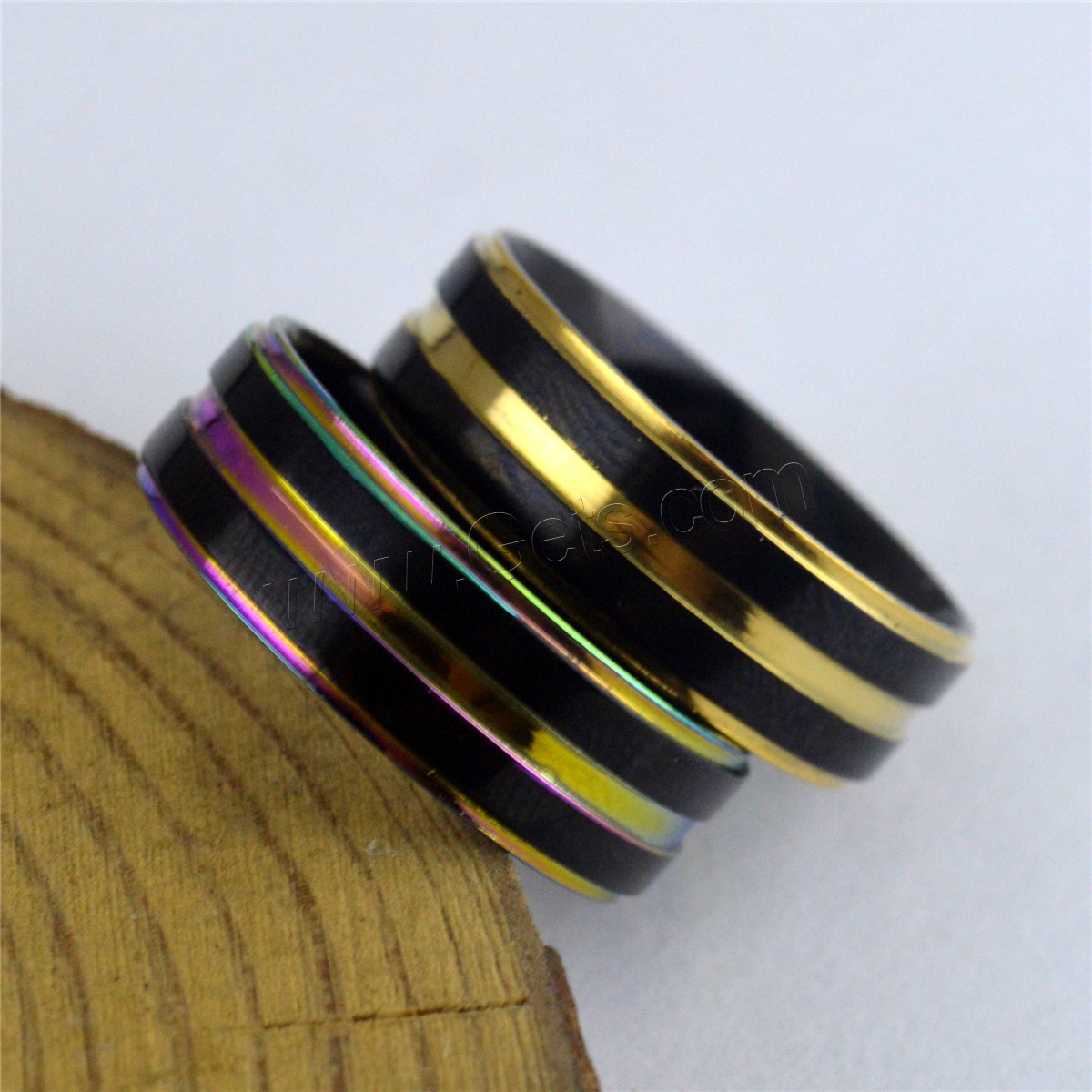 Titanium Steel Finger Ring, different size for choice & for man, more colors for choice, 6mm, Sold By PC