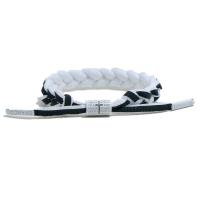 alliage de zinc bracelet, Réglable & bracelet tressé & unisexe, plus de couleurs à choisir, protéger l'environnement, sans nickel, plomb et cadmium, 15*220mm Vendu par sac