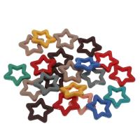 Acrylic Jewelry Beads, Star Approx 1.5mm 