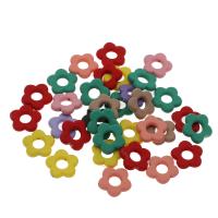 Acrylic Jewelry Beads, Flower Approx 1.5mm 