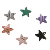 Acrylic Jewelry Beads, Flat Star Approx 1.5mm 