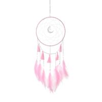 Fashion Dreamcatcher, Eisen, mit Feder & Wollschnur, handgemacht, verschiedene Stile für Wahl, 500x160mm, verkauft von PC