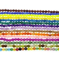 Mixed Gemstone Beads, Round & faceted, 4mm Approx 1mm Approx 14.9 Inch, Approx [