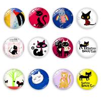 Glass Cabochon, printing, random style & durable & fashion jewelry & time gem jewelry 