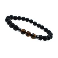 Lava Bead Bracelet, Round, fashion jewelry & Unisex 