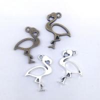 Zinc Alloy Animal Pendants, Bird, plated, cute & DIY & hollow Approx 1mm 