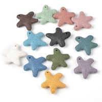 Lava Pendants, Star, cute & fashion jewelry & DIY Approx 1mm 