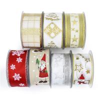 Terylen Band, Polyester, Jacquard, Weihnachts-Design & Niedlich & Modeschmuck & DIY & verschiedene Muster für Wahl, 40*10000mm, verkauft von Spule