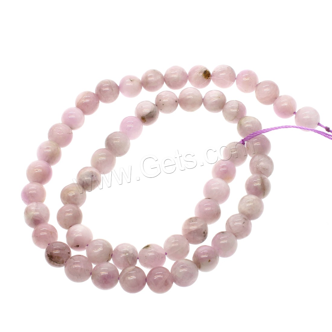 Spodumenite Beads, Round, different size for choice, light purple, Hole:Approx 1mm, Length:Approx 14.9 Inch, Sold By Strand