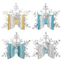 Cloth Children Hair Accessories, Snowflake, handmade, cute & Girl 