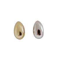 Sterling Silver Stud Earring, Argent sterling 925, argent pur puce boucle d'oreille, Placage, bijoux de mode & pour femme, plus de couleurs à choisir Vendu par paire