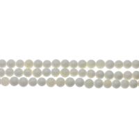 South Sea Shell Beads, Round white Approx 1mm Approx 14.9 Inch 